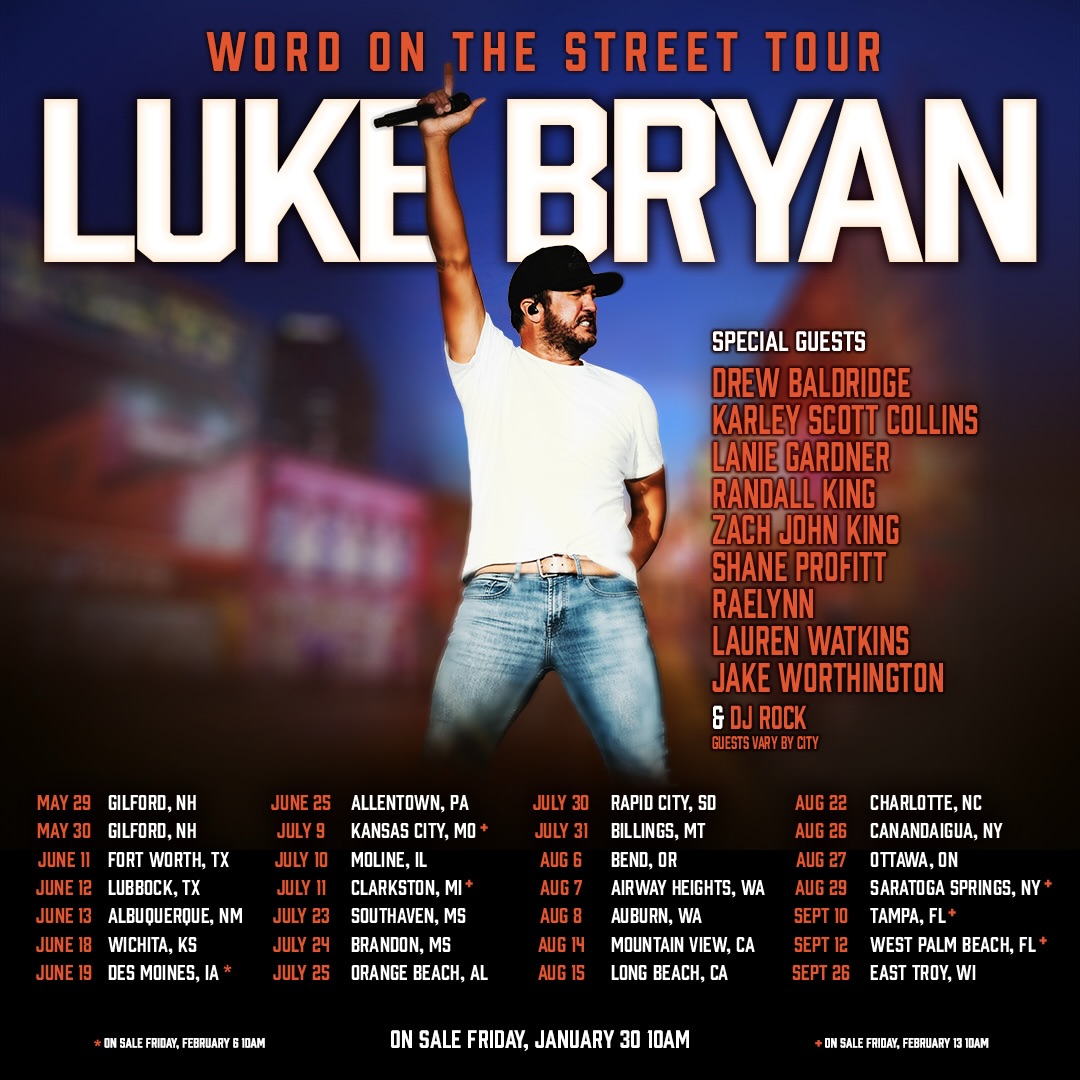 Lauren Watkins Word On The Street Tour Poster 2026